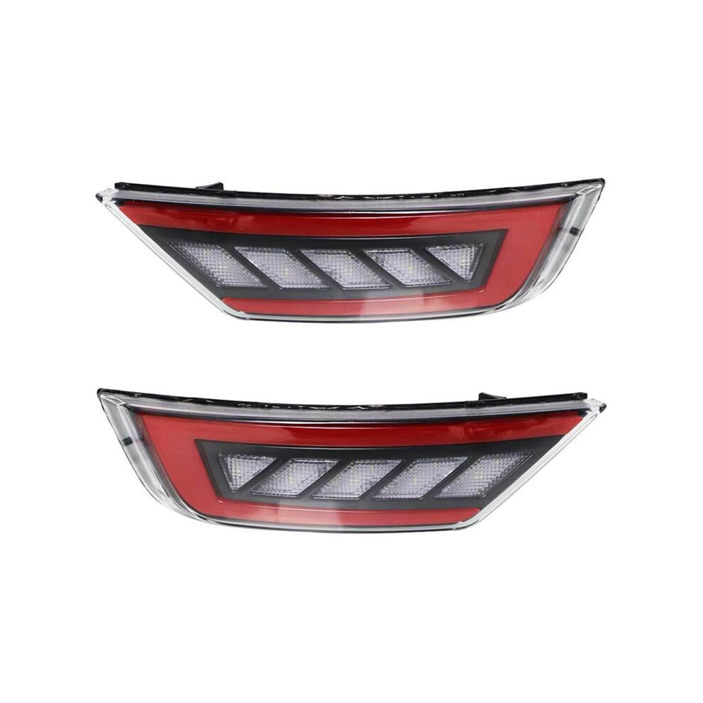 2Pcs Led Rear Bumper Reflector For Focus 2 Mk2 Hatchback Ecosport Escape 2009-2020 Rear Signal Fog Lamp Light 6031576070122