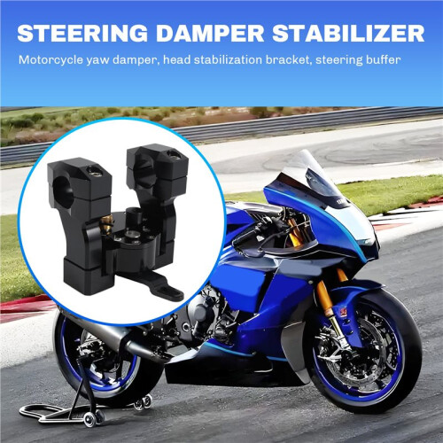 Motorcycle Steering Damper Stabilizer Steering Damper Buffer Mount for  800MT-X 450MT Motorcycle Accessories 1