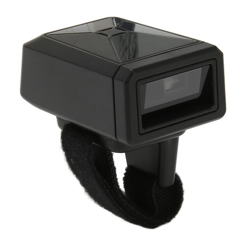 Compact Barcode Ring Scanner, Multi-language Support for International Use, Wearable Design for Enhanced Mobility 1