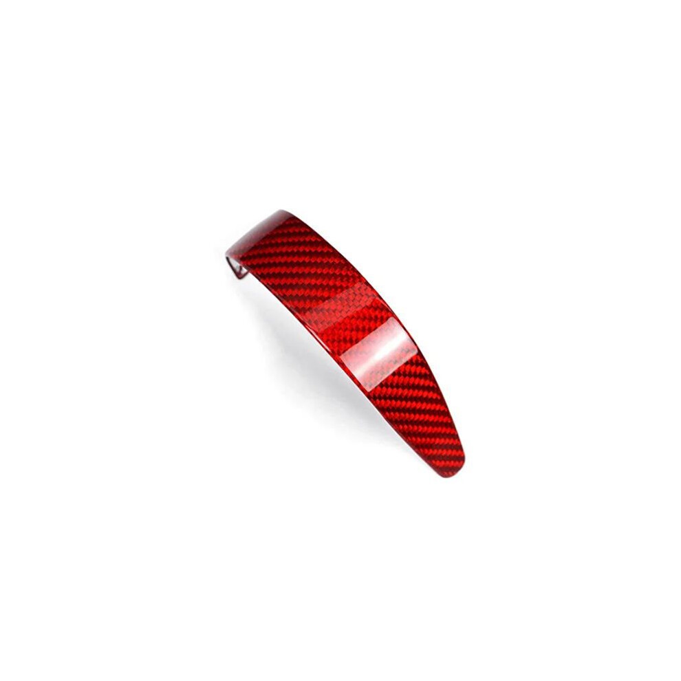 Real Hard Carbon Fiber Car Gear Shift Knob Cover For Cayenne 2004-2009 Trim Accessories,A 4713995552046