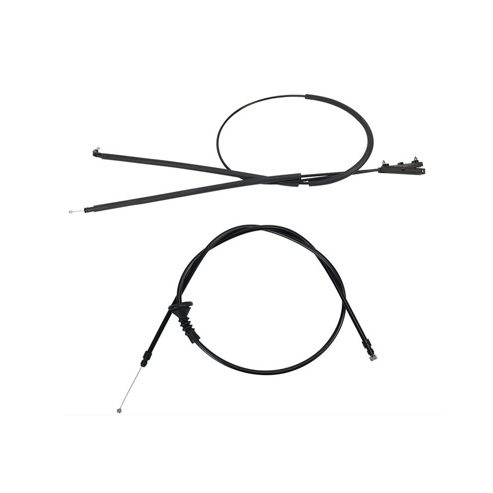 2X Car Engine Hood Release Cable 51237396161 51237313782 For 328I 335I 435I 428I 340I 6031702762303