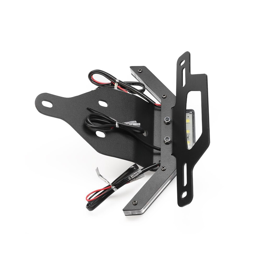 Motorcycle License Plate Holder With Led For 450Sr 450Srs 250Srs 450Nk Tail Tidy Eliminators Bracket Light 4712587306203
