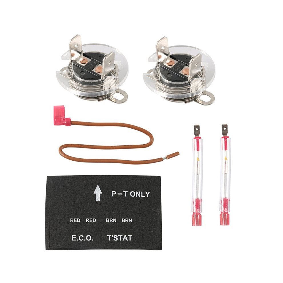 Rv Water Heater Thermal Cutoff & Eco Thermostat Assembly Kit For Atwood Gas/Electric Ext Water Heater Replacement Parts 6031539802975
