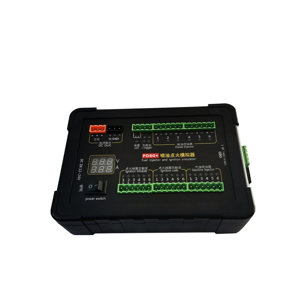 Pd60+ Gasoline Injector Ignition Coil Simulator Car Ecu Tester Computer Maintenance Repairing Tool 4713757249016
