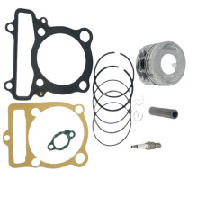 1Set Engine Cylinder 83mm /Gasket/Piston Ring Piston Sleeve Kit for 350 (YFM350X) 1987-2004