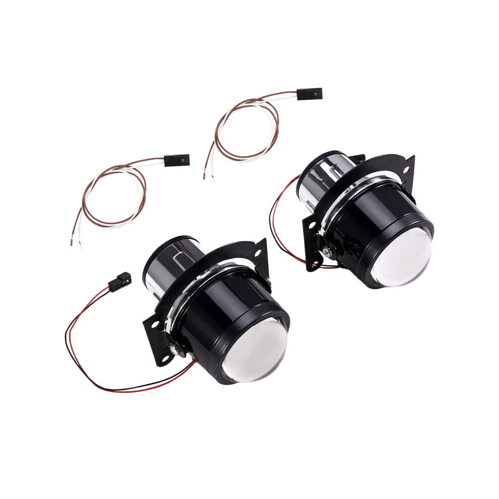 2.5 Inch H11 Hid Fog Bi-Xenon Lens High Low Fog Lamp Projector Use H11 H8 H9 Hid Led Lamp Bulbs Accessories Light 6031092552034