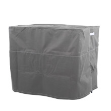 Outdoor Air Conditioner Cover, Heavy Duty Water-Resistant Woven Polyester Fabric, Protects from Rain Snow Dirt Debris, Custom Fit for All-Season Ac