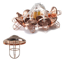 Solarbetriebene Hängeleuchte für den Außenbereich, automatische Lichtsensorfunktion, Metalllampe im Retro-Design für Gärten, Höfe und Wege