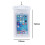 Capa fluorescente à prova d'água para celular, compatível com todos os tamanhos, super transparente. 5
