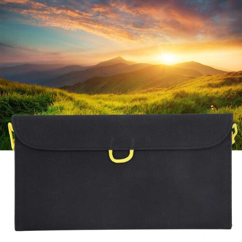 Foldable Monocrystalline Solar Panel, Portable Solar Panel Charger, High Efficiency Panel, Adjustable Kickstand, Waterproof, Smart Ic Chip Technology, 2