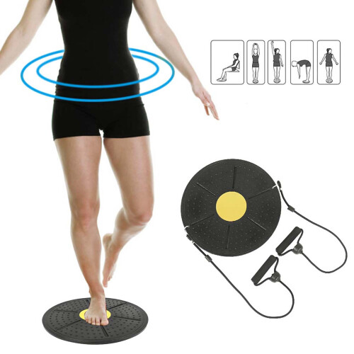 Fitness Twister, Δίσκος μέσης πολλαπλών χρήσεων για αεροβική άσκηση στο σπίτι, ελαστικές 1