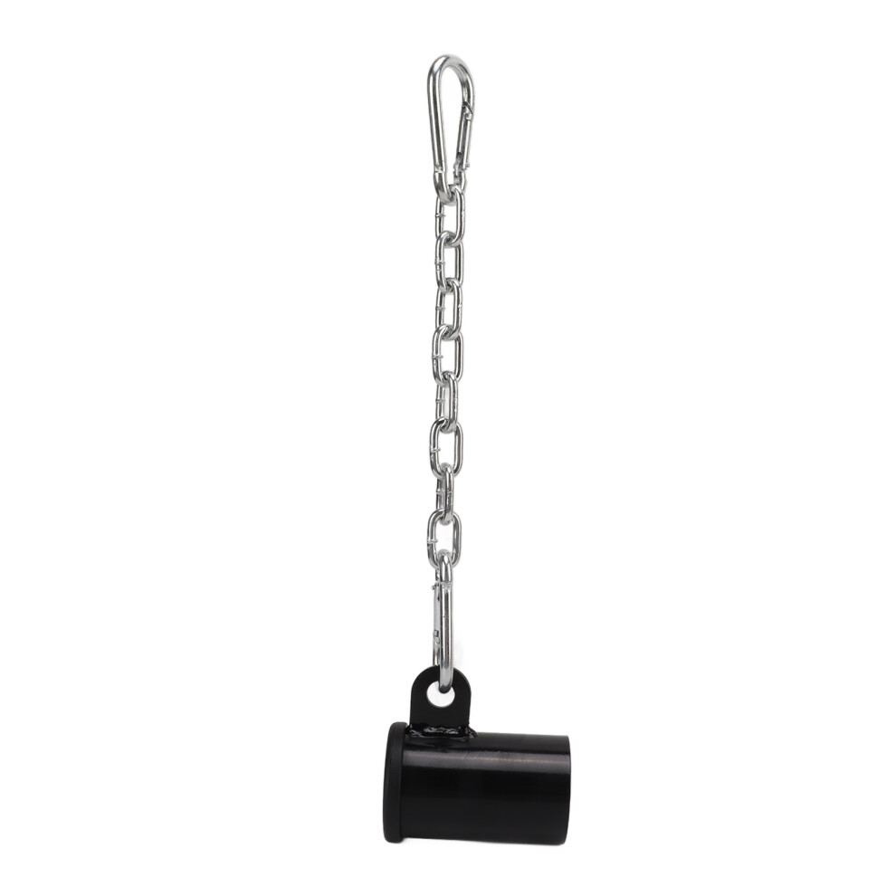Landmine Attachments for Home Gym Workout, Steel Construction with Chain Extension for Olympic Bar Compatibility