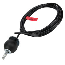 Steel Wire 2.5M Adjustable Gym Cable for Home Pulley System 220lb