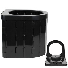 Portable Toilet Foldable, Camping Travel Hiking Fishing, Ergonomic Design For Outdoor Emergency Sanitation, Minimal Space Usage With High-Quality