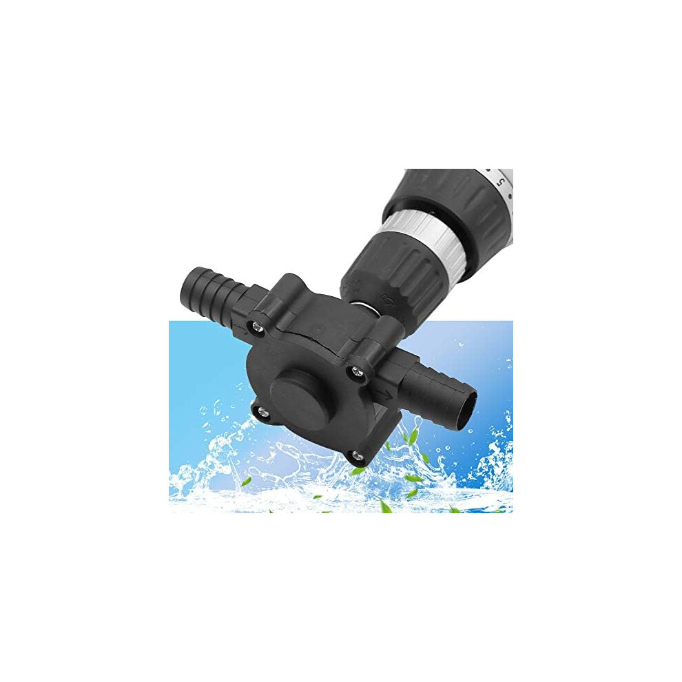 Fluid Transfer Pump With Self-Priming Capability, Electric Drill Pump For Water Gasoline Oil And Diesel, High Efficiency Portable Drill Powered Pump 9169997196644