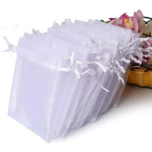 Organzabeutel, transparente Gastgeschenkbeutel für Hochzeiten, Schmuckgeschenke, Mini-Netzgeschenkbeutel mit Kordelzugverschluss, perfekt für