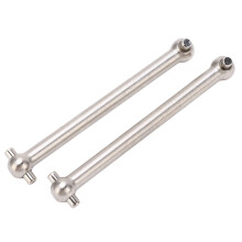 Drive Shaft for WLtoys 104072 RC Car, Lightweight Rear CVD Stainless Steel Material Drive Shaft Enhances Overall Performance, Replacement Part for Dam