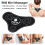 Transcutaneous Electronic Nerve Stimulator, Portable Size Black Intelligent Wireless Operation Pain Relief Device For Multi-functional Massage, 1