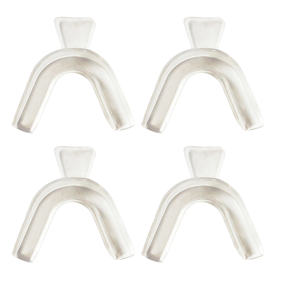 Unmatched Nighttime Protection, Custom-fit Mouth Guard for Teeth Grinding, Ensures Peaceful Rest, Easy to Mold, Comfortable and Durable (4Pcs)