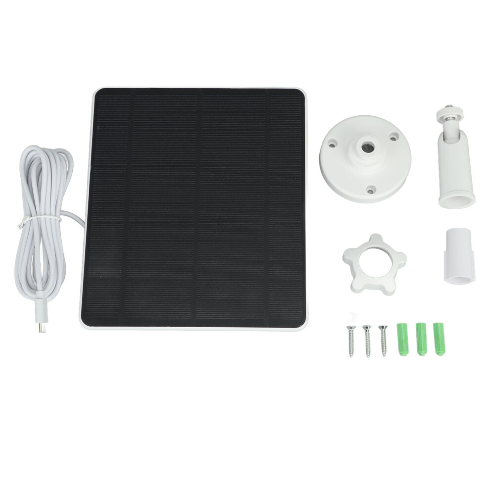 Trail Camera Solar Charger, Ip65 Waterproof Solar Charger With Adjustable Bracket For Optimal Placement, High Efficiency Monocrystalline Silicon, 9482828253881