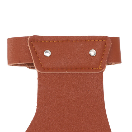 Archery Hand Guard Protector Artificial Cowhide, Adjustable Brown 1