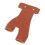 Archery Hand Guard Protector Artificial Cowhide, Adjustable Brown 10