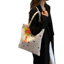 Sac fourre-tout à la mode pour dames, sacs à bandoulière-Blanc