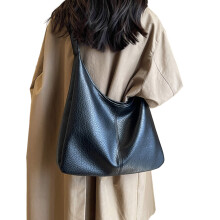 Sac à bandoulière pratique pour femmes, transportez sans-Noir