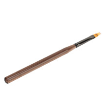 Nail Drawing Pen Nylon Flach Malpinsel für Nagelkunst Braun