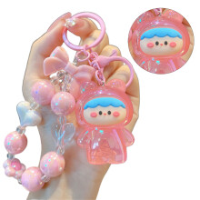 Cute Glow in the Dark Animal Keychain Bag Pendant-Pink