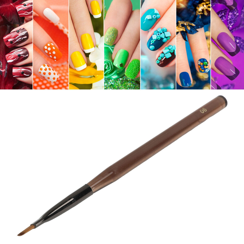 Versatile Nylon Nail Brush for Stunning Manicure & DIY Craft Designs