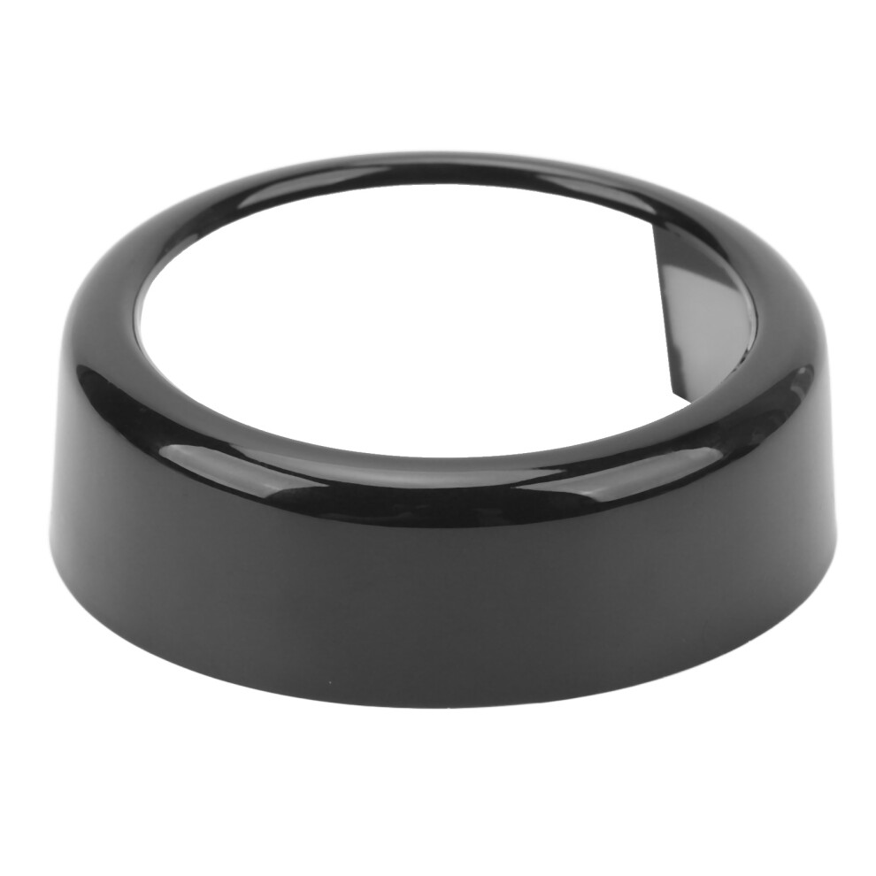 Glossy Exterior Badge Cover Ring For Alfa Romeo Giulia Front Grille Black 9401370544001
