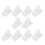 50Pièces Clips Transparent Pour Usage Pro Et Personnel 4