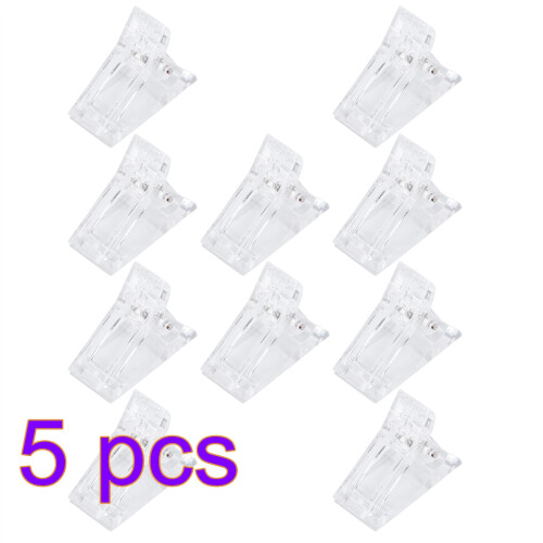 50Pièces Clips Transparent Pour Usage Pro Et Personnel 1