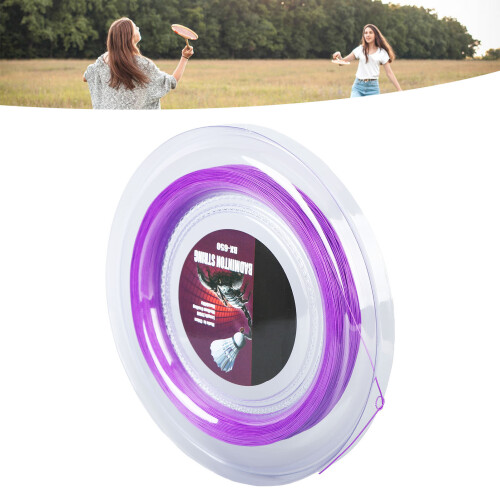 0.72mm Nylon Badminton String 200m Purple BX 650 Training Line