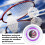 0.72mm Nylon Badminton String 200m Purple BX 650 Training Line 4