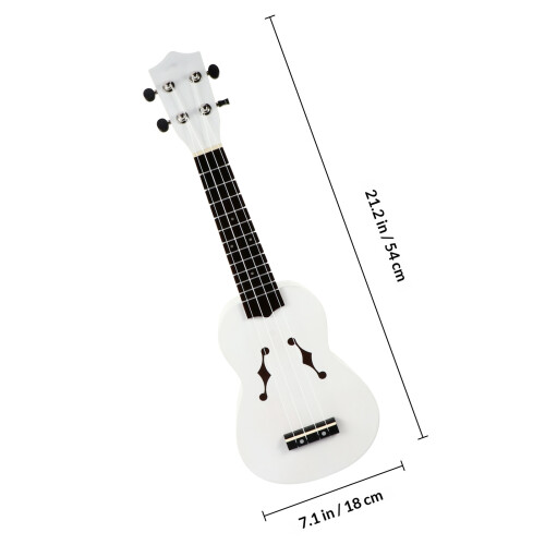 1Ensemble Petit Ukulélé En Bois Pour Jouer Et Débuter 1
