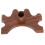 Walnut Pool Cue Bridge Head, Wooden Billiards Accessory for Table Game 15