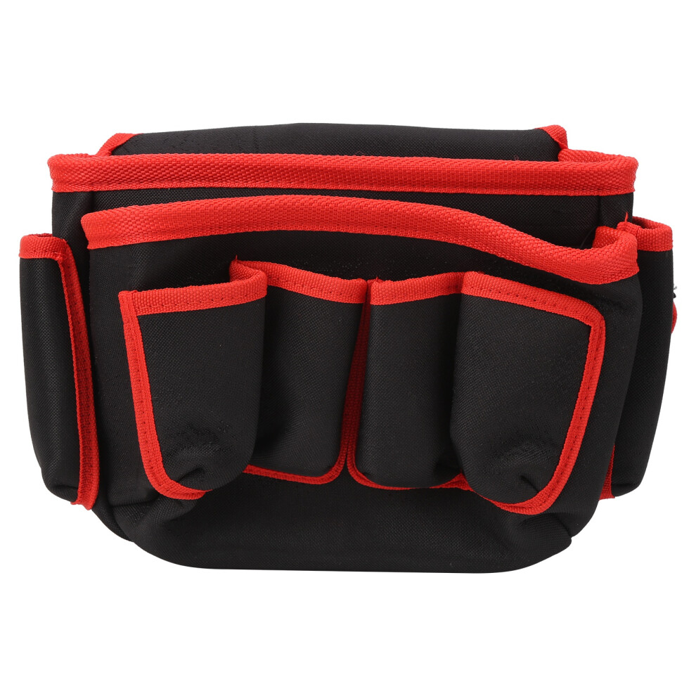 Tool Organizer Pouch With Belt Clip Durable Oxford Cloth Waist Bag For Electrician Carpenter Construction Workers, Multi Pocket Work Utility Bag For T 9463374396437