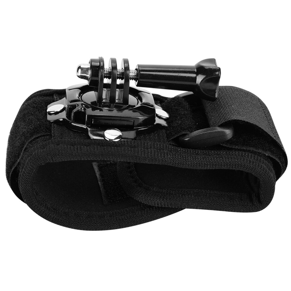 Hand Strap Mount For Action Camera 360 Degree Rotation Easy To Rotate With Lockable Design Lightweight And Durable Portable Wrist Strap Compatible Wit 9463374396635