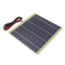 Solar Panel High Efficiency Monocrystalline Silicon, Portable Solar Panels With Battery Clips And Long Cable For Outdoor Activities High Quality Haars