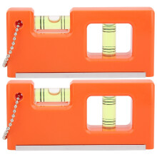 Magnetic Pocket Level For Horizontal Measuring, High Quality Mini Spirit Level Tool With Aluminum Alloy Construction, Portable Balance Ruler Perfect F