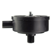 Plastskal luftkompressor lyddæmper, luftkompressor filter lyddæmper med 20 mm udvendig gevind, nem at installere og bruge med effektiv