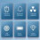 Συσκευή παρακολούθησης ποιότητας αέρα 6 σε 1, πολυλειτουργικός ελεγκτής για Pm2.5, 4