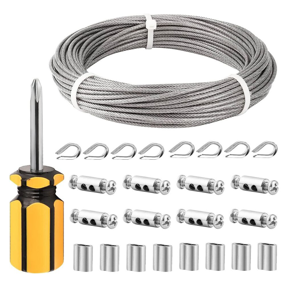 Steel Cable Clamps For Wide Application, Easy Installation Double Holes Wire Lock For Rust Resistance In Various Weather Conditions 9004841702155