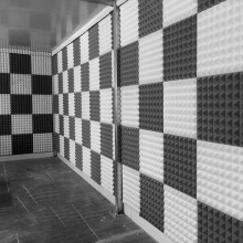 Studioschaumstoff für Heimstudios, hochdichte, schalldämmende Schaumstoffplatten, feuerfest, pyramidenförmig gestaltet, geräuschreduzierend,