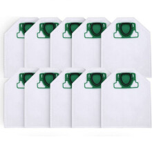 Sacos para aspirador de pó com filtragem máxima, fibras não tecidas ultrafinas garantem ar de exaustão limpo, conjunto econômico para Vorwerk