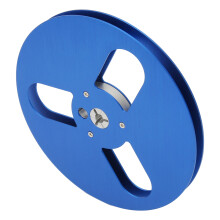 7 Zoll Aluminiumlegierung 3-Loch-Leerrolle für 1/4 Zoll Tonbandaufnahme