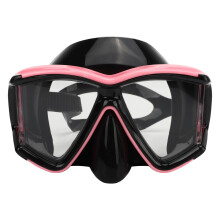 Scuba Diving Masks, Professional Snorkeling Gear with Wide Field Of View Clear Lenses and Anti-Fog Design, Food-Grade Silicone for Safe Underwater Exp