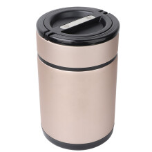 Thermos in acciaio inossidabile con design a bocca larga, contenitore termico isolato per il pranzo, a prova di perdite, sottovuoto, per alimenti,